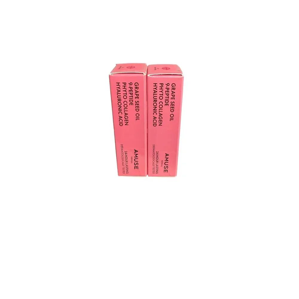 AMUSE Bebe Tint 08 Grape Bebe Lip Tint 0.13 oz K-Beauty New Sealed Lot of 2
